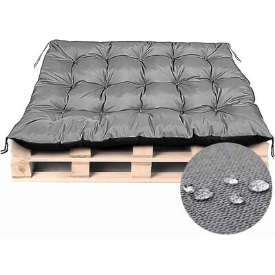 Generic - PalletSeatPad - Szary - 120x80cm - Cushion Generic - PalletSeatPad - Szary - 120x80cm - Cushion