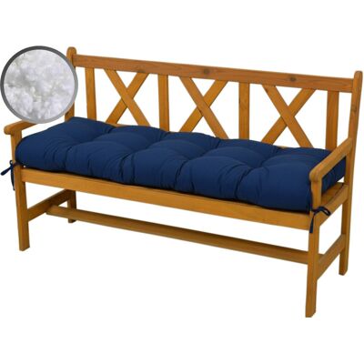 AMPO PODUSZKA OGRODOWA 160x50 cm NA ŁAWKĘ PALETY HUŚTAWKĘ GRUBA granatowy AMPO PODUSZKA OGRODOWA 160x50 cm NA ŁAWKĘ PALETY HUŚTAWKĘ GRUBA granatowy
