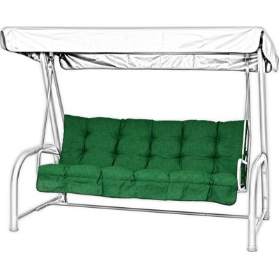 AMPO Poduszki na huśtawkę ogrodową FLORA 150 cm 552 AMPO Poduszki na huśtawkę ogrodową FLORA 150 cm 552