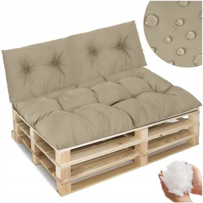Domarex PODUSZKI OGRODOWE NA PALETY MEBLE Z EURO PALET 120x80 CM WODOODPORNE ZESTAW Domarex PODUSZKI OGRODOWE NA PALETY MEBLE Z EURO PALET 120x80 CM WODOODPORNE ZESTAW