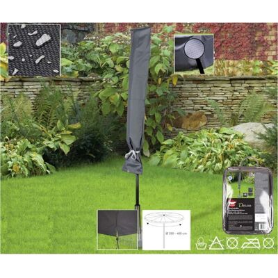 Boni-shop Pokrowiec Deluxe na parasol ogrodowy, wodoodporny, śr. 450 cm Boni-shop Pokrowiec Deluxe na parasol ogrodowy, wodoodporny, śr. 450 cm
