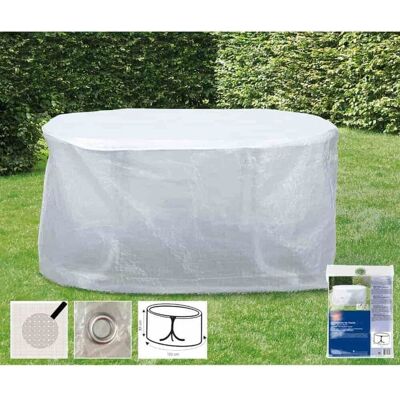 Boni-shop Pokrowiec ochronny na stół ogrodowy, transparentny, 143x93x83 cm Boni-shop Pokrowiec ochronny na stół ogrodowy, transparentny, 143x93x83 cm