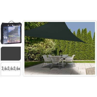 Ambiance Szary Trójkątny Parasol - Ochrona UV na Zewnątrz Ambiance Szary Trójkątny Parasol - Ochrona UV na Zewnątrz
