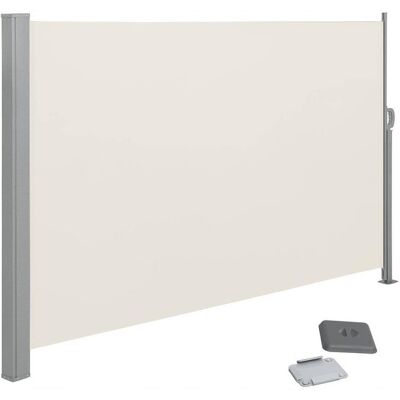 SONGMICS 180 x 350 cm markiza boczna na balkon i taras, ochrona prywatności SONGMICS 180 x 350 cm markiza boczna na balkon i taras, ochrona prywatności