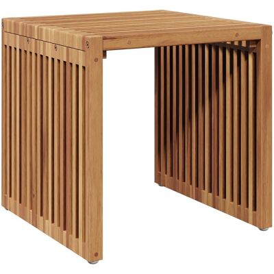 vidaXL Stół ogrodowy 45x42,5x45 cm z litego drewna tekowe vidaXL Stół ogrodowy 45x42,5x45 cm z litego drewna tekowe