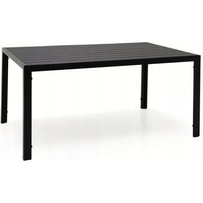 JUMI Stół Ogrodowy Aluminiowy 150x90x74 Blat Polywood Antracytowy Na Taras Do Ogrodu JUMI Stół Ogrodowy Aluminiowy 150x90x74 Blat Polywood Antracytowy Na Taras Do Ogrodu