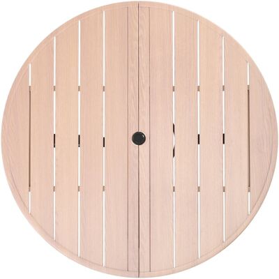 STÓŁ OGRODOWY VEVOR 1035X720 MM MOCNY STÓŁ TARASOWY Z OTWOREM NA PARASOL STÓŁ OGRODOWY VEVOR 1035X720 MM MOCNY STÓŁ TARASOWY Z OTWOREM NA PARASOL