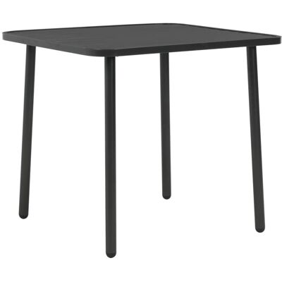 vidaXL - 44258 - Ciemnoszarego - 80x80x72 cm - Stół ogrodowy vidaXL - 44258 - Ciemnoszarego - 80x80x72 cm - Stół ogrodowy