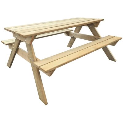VMP Stół piknikowy, 150 x 135 x 71,5 cm, drewno VMP Stół piknikowy, 150 x 135 x 71,5 cm, drewno