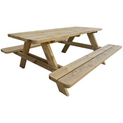 ZPD ROMA Stół piknikowy 170x180x70 cm, gr. 40 mm ZPD ROMA Stół piknikowy 170x180x70 cm, gr. 40 mm