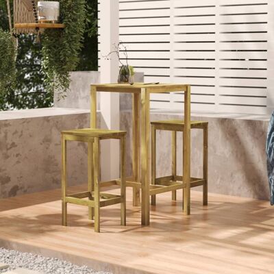 VMP Stolik barowy, 60x60x110 cm, impregnowana sosna VMP Stolik barowy, 60x60x110 cm, impregnowana sosna