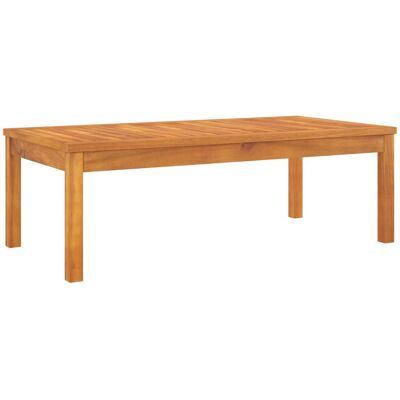 VMP Stolik kawowy, 100 x 50 x 33 cm, lite drewno akacjowe VMP Stolik kawowy, 100 x 50 x 33 cm, lite drewno akacjowe