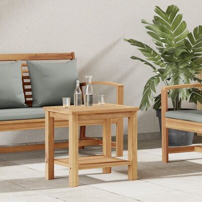 vidaXL Stolik kawowy Brązowy 50 x 35 x 45 cm Lite drewno vidaXL Stolik kawowy Brązowy 50 x 35 x 45 cm Lite drewno