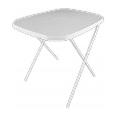 Stolik turystyczny 70 x 53 cm biały PATIO Stolik turystyczny 70 x 53 cm biały PATIO