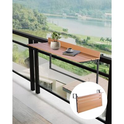 VEVOR SKŁADANY STOLIK WISZĄCY NA BALKON 1000X345MM REGULOWANY MOCNY VEVOR SKŁADANY STOLIK WISZĄCY NA BALKON 1000X345MM REGULOWANY MOCNY