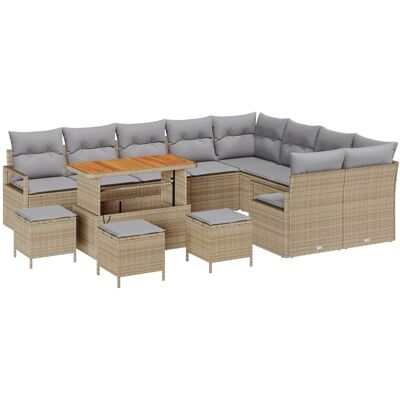 vidaXL 13-częściowy zestaw sof ogrodowych z poduszkami beżowy rattan akacja, vidaXL 4-częściowy zestaw obiadowy ogrodowy z poduszkami beżowy rattan .. vidaXL 13-częściowy zestaw sof ogrodowych z poduszkami beżowy rattan akacja, vidaXL 4-częściowy zestaw obiadowy ogrodowy z poduszkami beżowy rattan ..