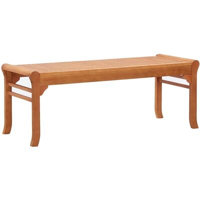 vidaXL 2-osobowa ławka ogrodowa, 120 cm, lite drewno eukaliptusowe vidaXL 2-osobowa ławka ogrodowa, 120 cm, lite drewno eukaliptusowe