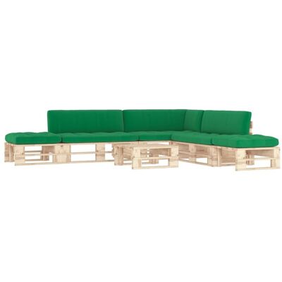VIDAXL Zestaw Lounge Ogrodowy z Sosny - Rustykany Komfort VIDAXL Zestaw Lounge Ogrodowy z Sosny - Rustykany Komfort