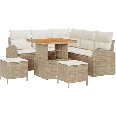 vidaXL 8-częściowy zestaw ogrodowy z poduszkami, beżowy, poli rattan akacjowy, vidaXL 2-osobowa sofa ogrodowa z poduszkami, beżowy, poli rattan, vid.. vidaXL 8-częściowy zestaw ogrodowy z poduszkami, beżowy, poli rattan akacjowy, vidaXL 2-osobowa sofa ogrodowa z poduszkami, beżowy, poli rattan, vid..