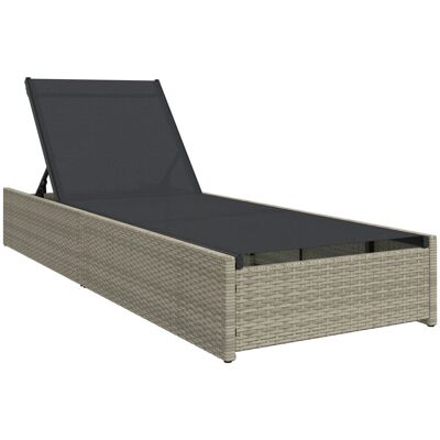 Vidaxl - Leżanka Beżowa 60x200x27 cm - Meble ogrodowe Vidaxl - Leżanka Beżowa 60x200x27 cm - Meble ogrodowe