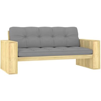 vidaXL Ławka ogrodowa z poduszkami - 179 cm vidaXL Ławka ogrodowa z poduszkami - 179 cm