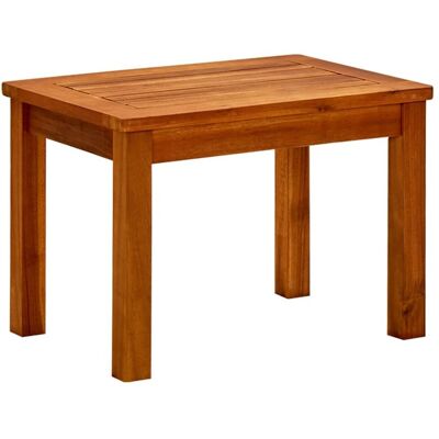 vidaXL Ogrodowy stolik kawowy, 50x35x36 cm, lite drewno akacjowe vidaXL Ogrodowy stolik kawowy, 50x35x36 cm, lite drewno akacjowe