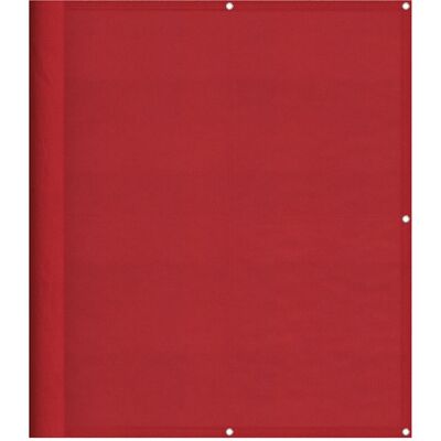 vidaXL Osłona Prywatności Balkonu Czerwona 120x800 cm - Osłona Prywatności vidaXL Osłona Prywatności Balkonu Czerwona 120x800 cm - Osłona Prywatności