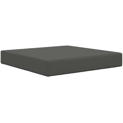 vidaXL Poduszka do sofy na zewnątrz Antracyt 60 x 60 x 8 cm Poliester vidaXL Poduszka do sofy na zewnątrz Antracyt 60 x 60 x 8 cm Poliester