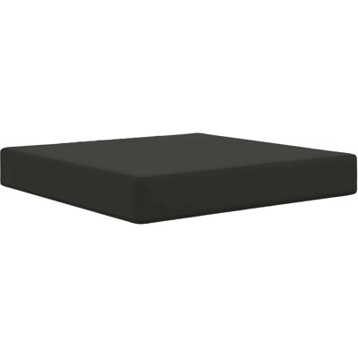 vidaXL Poduszka do sofy na zewnątrz Czarny 60 x 60 x 8 cm Poliester vidaXL Poduszka do sofy na zewnątrz Czarny 60 x 60 x 8 cm Poliester