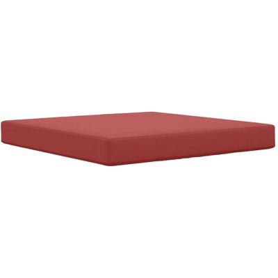 vidaXL Poduszka do sofy na zewnątrz czerwone wino 80 x 80 x 8 cm vidaXL Poduszka do sofy na zewnątrz czerwone wino 80 x 80 x 8 cm