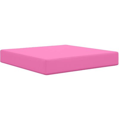 vidaXL Poduszka do sofy na zewnątrz Różowy 60 x 60 x 8 cm Poliester vidaXL Poduszka do sofy na zewnątrz Różowy 60 x 60 x 8 cm Poliester