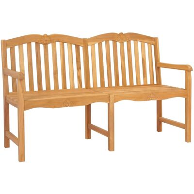 vidaXL Ręcznie rzeźbiona ławka różana naturalny 150 x 60,5 x 95 cm vidaXL Ręcznie rzeźbiona ławka różana naturalny 150 x 60,5 x 95 cm