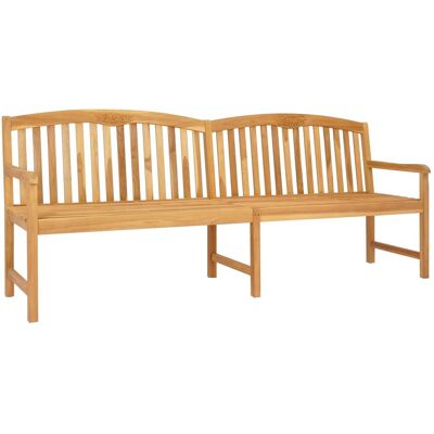 vidaXL Ręcznie rzeźbiona ławka różana naturalny 228 x 60 x 90 cm vidaXL Ręcznie rzeźbiona ławka różana naturalny 228 x 60 x 90 cm