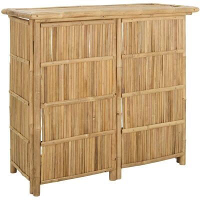 vidaXL Stół barowy na zewnątrz Naturalny 115 x 55 x 105 cm Bambus vidaXL Stół barowy na zewnątrz Naturalny 115 x 55 x 105 cm Bambus
