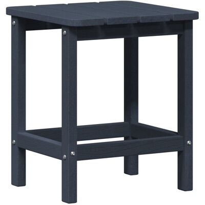 vidaXL Stół boczny Adirondack Niebieski 38x38x46 cm HDPE vidaXL Stół boczny Adirondack Niebieski 38x38x46 cm HDPE