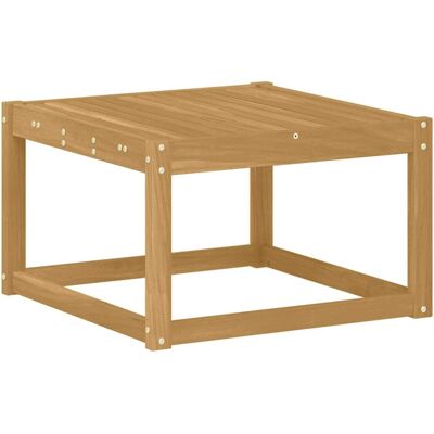 vidaXL Stół na Zewnątrz Lite Drewno Akacji Biały 59 x 59 x 37 cm vidaXL Stół na Zewnątrz Lite Drewno Akacji Biały 59 x 59 x 37 cm