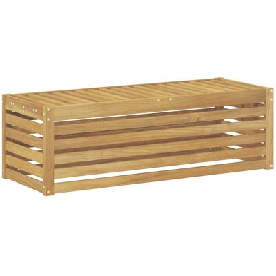 vidaXL Stołek Ławka na Zewnątrz Biały 115 x 43 x 37 cm vidaXL Stołek Ławka na Zewnątrz Biały 115 x 43 x 37 cm