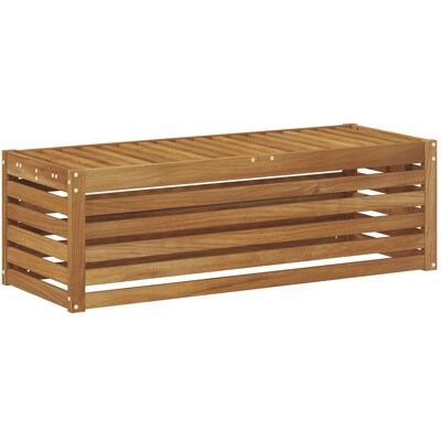 vidaXL Stołek Ławka na Zewnątrz Naturalny 115 x 43 x 37 cm vidaXL Stołek Ławka na Zewnątrz Naturalny 115 x 43 x 37 cm