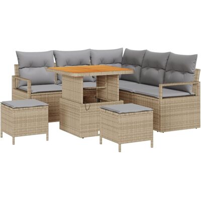 vidaXL Zestaw 8-osobowej sofy ogrodowej z poduszkami Beżowy Rattan Akacja, vidaXL Sofa ogrodowa 2-osobowa z poduszkami Beżowy Rattan, vidaXL Zestaw .. vidaXL Zestaw 8-osobowej sofy ogrodowej z poduszkami Beżowy Rattan Akacja, vidaXL Sofa ogrodowa 2-osobowa z poduszkami Beżowy Rattan, vidaXL Zestaw ..