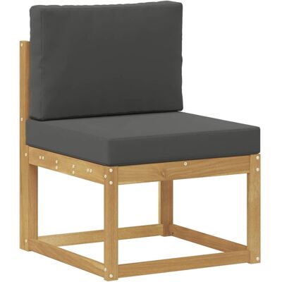 vidaXL Zestaw sof na zewnątrz Biały i antracyt 59 x 63 x 73 cm vidaXL Zestaw sof na zewnątrz Biały i antracyt 59 x 63 x 73 cm
