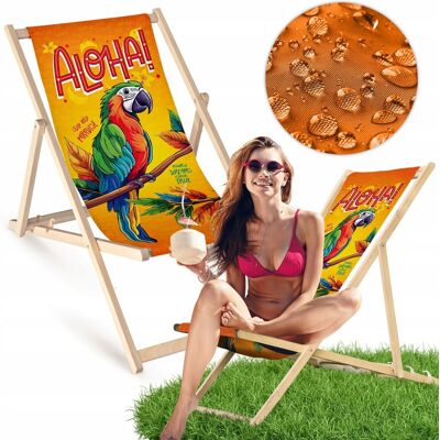 Allbag WAKACYJNY LEŻAK OGRODOWY Papuga Aloha DREWNIANY LEŻAK SKŁADANY Producent Allbag WAKACYJNY LEŻAK OGRODOWY Papuga Aloha DREWNIANY LEŻAK SKŁADANY Producent