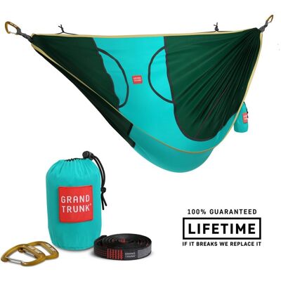 Wiszące krzesło Grand Trunk Rovr Hanging Chair, forest/teal Wiszące krzesło Grand Trunk Rovr Hanging Chair, forest/teal