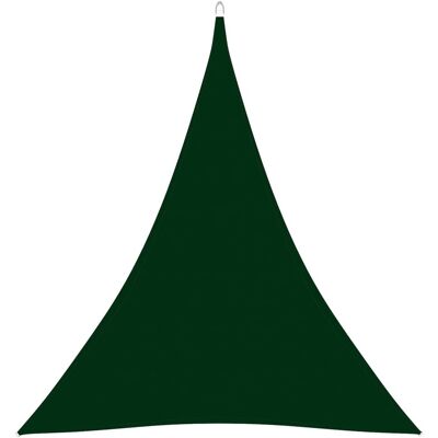 vidaXL Żagiel ogrodowy, tkanina Oxford, trójkąt, 5x7x7m, ciemnozielony vidaXL Żagiel ogrodowy, tkanina Oxford, trójkąt, 5x7x7m, ciemnozielony
