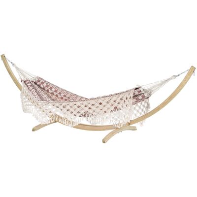 Amazonas Zestaw hamakowy, czerwono-ecru Karagen set rouge Amazonas Zestaw hamakowy, czerwono-ecru Karagen set rouge