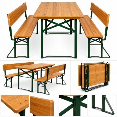 wideShop ZESTAW KOMPLET MEBLI DO OGRODKA STÓŁ BAROWY PIWNY 2 ŁAWKI SOLIDNY PREMIUM wideShop ZESTAW KOMPLET MEBLI DO OGRODKA STÓŁ BAROWY PIWNY 2 ŁAWKI SOLIDNY PREMIUM