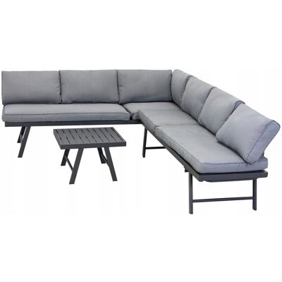 JUMI Zestaw Mebli Ogrodowych Narożnik Sofa Stolik Komplet Na Ogród Taras Leżanka JUMI Zestaw Mebli Ogrodowych Narożnik Sofa Stolik Komplet Na Ogród Taras Leżanka