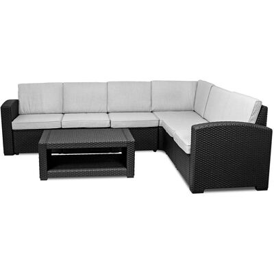 Zestaw Mebli Ogrodowych Sapphire St-1560 Porto - Stolik + Narożnik Zestaw Mebli Ogrodowych Sapphire St-1560 Porto - Stolik + Narożnik
