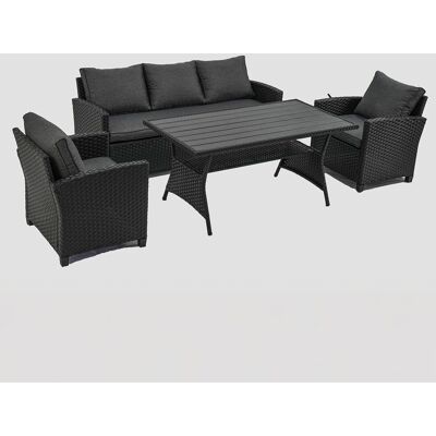 Zestaw mebli ogrodowych z technorattanu Micheline PATIO Zestaw mebli ogrodowych z technorattanu Micheline PATIO