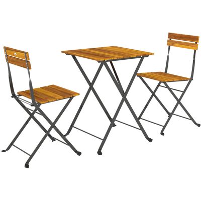 Zestaw obiadowy Outsunny 3-częściowy dla 2 osób, składany stół jadalny z 2 składanymi krzesłami, zestaw bistro, zestaw do jadalni, zestaw stołowy ku.. Zestaw obiadowy Outsunny 3-częściowy dla 2 osób, składany stół jadalny z 2 składanymi krzesłami, zestaw bistro, zestaw do jadalni, zestaw stołowy ku..