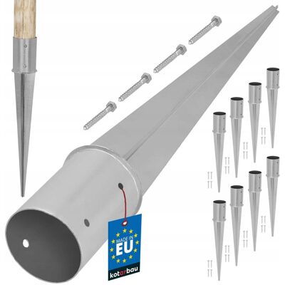 IKRA ZESTAW PODSTAWA SŁUPA WBIJANA WSPORNIK KOTWA FI 100 MM STAL OCYNK 8 SZTUK IKRA ZESTAW PODSTAWA SŁUPA WBIJANA WSPORNIK KOTWA FI 100 MM STAL OCYNK 8 SZTUK
